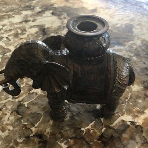 Lucky Elephant candle holder